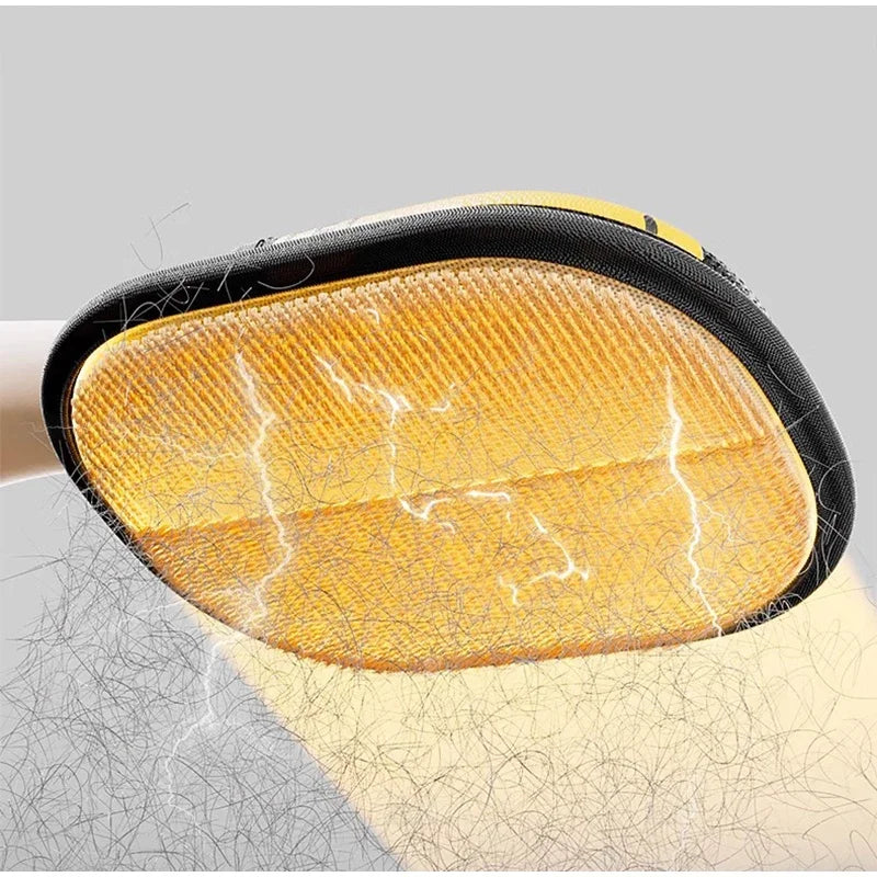 Fellmagnet - der sanfte Handschuh, der 90% loser Tierhaare in Sekunden entfernt