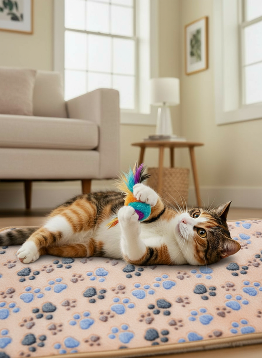 CozyTails Flauschdecke – kuschelige Haustierdecke für Hunde & Katzen